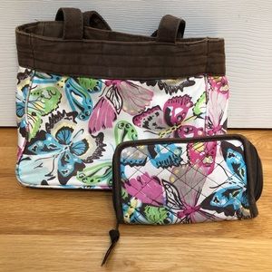 Thirty-One Demi Purse and Zip Around Wallet